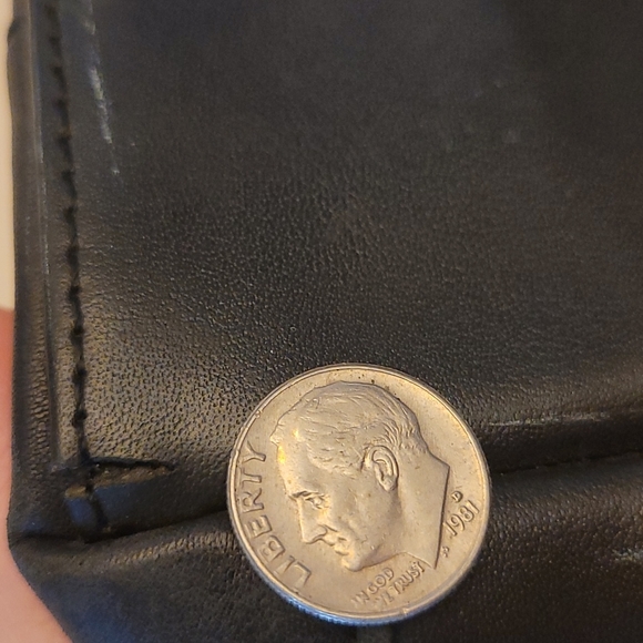 Vintage 90s 100% Leather Nine West Black Shoulder Bag - Picture 15 of 15